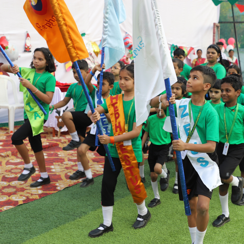 The sports day concluded with a sense of accomplishment and pride, as students reflected on their accomplishments and memories made during the event.