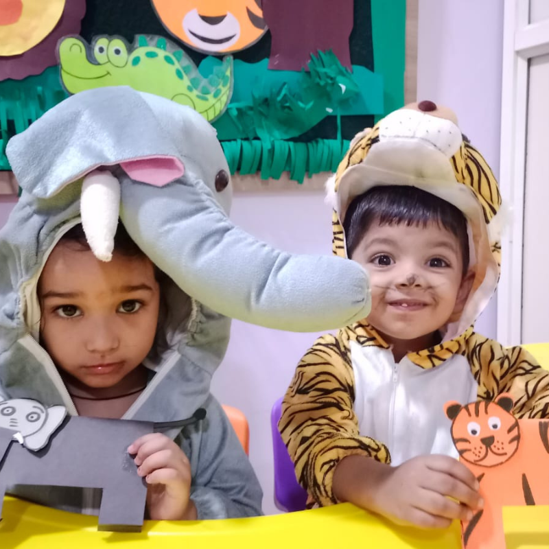Wild Animals Dress-Up Day sparks a sense of wonder and curiosity, fostering a love for nature among students.
